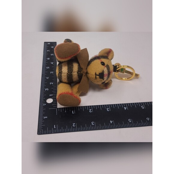 Burberry Bag Charm Thomas the Bear Bag Charm Key Chain Backpack Nova Check